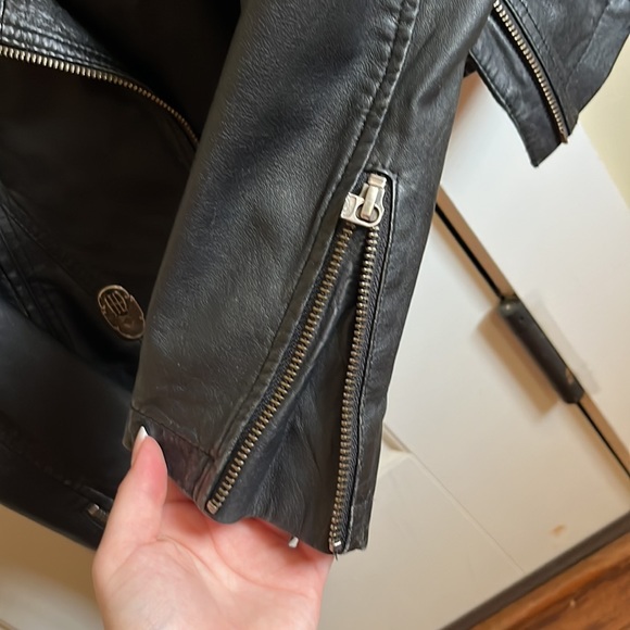 Harley Davidson Leather jacket Dixie women’s casual leather jacket 97027–15VW - Picture 7 of 12